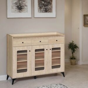 خزانة جانبية 3 باب 120سم اوبرا - خشبي