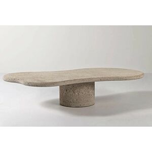 طاولة قهوة رخام الترافنتينو - ماربل