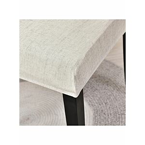 غطاء كرسي مطاطي من قطعة واحدة - بيج