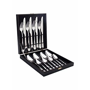 طقم أدوات مائدة ايلين - 16 - قطعة - فضي