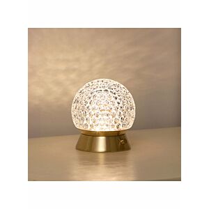 مصباح طاولة ديسكا - ذهبي