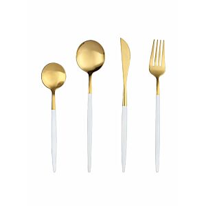 طقم أدوات مائدة من الستانلس ستيل