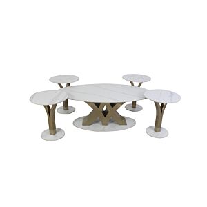 طقم طاولات 5 قطع سالسيك