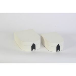 ديكور طاولة ناج - ابيض