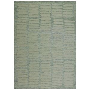 سجادة رايو فيستا 200x300 سم حياكة يدوية - اخضر فاتح وبيج