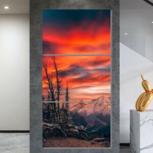 لوحة فنية لاانيا ثلاث قطع - الطبيعة