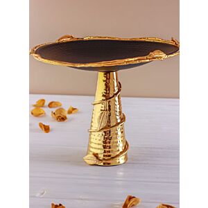 حامل تقديم سترايكنغ - أسود وذهبي كبير