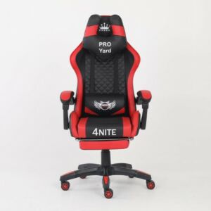 كرسي ألعاب جيمر بينار - اسود وأحمر