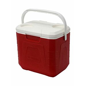 مبرد حافظ لبرودة المشروبات بمقبض أحمر أبيض 