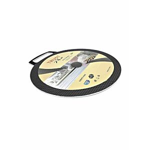 مقلاة كريب برو ألمنيوم 45 سم - أسود