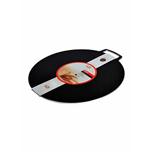 مقلاة كريب فائقة السماكة ومانعة للالتصاق 45 سم - اسود