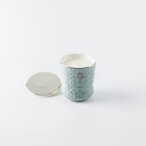 شمعة معطرة فاخرة كبيرة من روزيت - أزرق