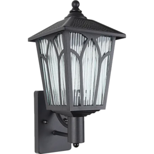 إضاءة جدارية بيوتي خارجي - اسود