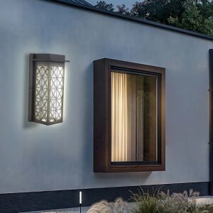 إضاءة جدارية خارجية - اسود