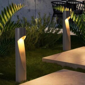 فانوس حديقة 60 سم - اسود