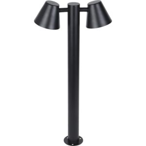 إضاءة أرضية خارجية فانوس حديقة مجوز - اسود