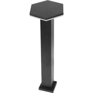 كشاف ارضي اسود انارة صفراء 60سم