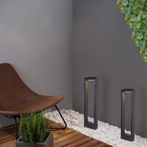 إضاءة أرضية خارجية كشاف 60 سم - اسود