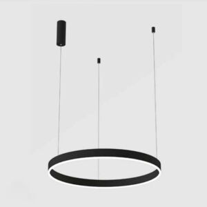 إنارة معلقة 60 سم لايت سيركل - أسود