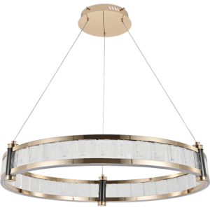 ثريا مودرن ذهبي مع 3اضاءات 75 واط