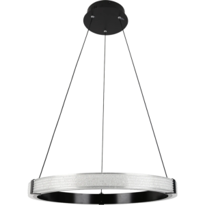 إنارة معلقة حلقة سوداء 3اضاءات 65 واط