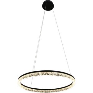 ثريا علاقي مودرن لون الانارة 3 اضاءات 42 واط كينزو - اسود