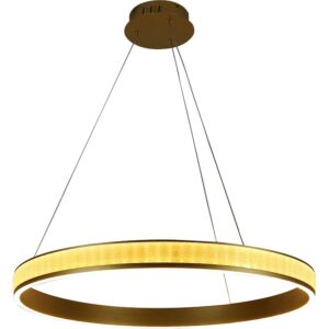 انارة معلقة ذهبي لون الانارة 3اضاءات 115 واط مقاس 80 سم