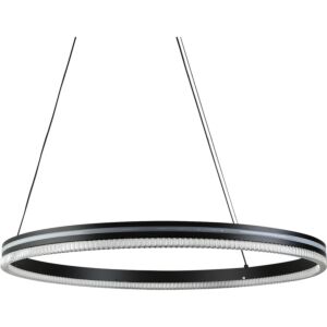 ثريا علاقي مودرن لون الانارة 3 اضاءات 85 واط - اسود