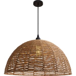 انارة معلقة مودرن 2 متر بني E27x1 مقاس 50 سم