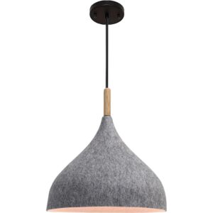 انارة معلقة 2 متر فضي E27x1L قطر 43 سم