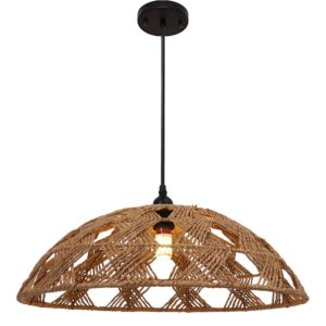 انارة معلقة مودرن 2 متر بني E27x1 باسال