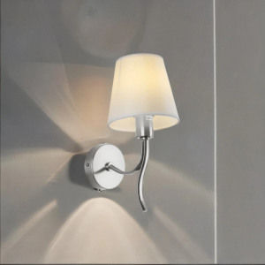 إضاءة جدارية ويفي - فضي