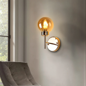 إضاءة جدارية مينيبول - ذهبي