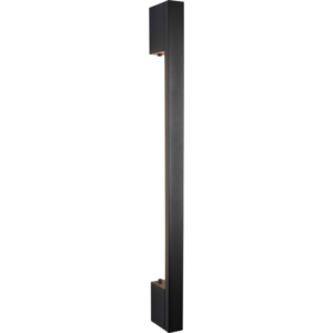 إبليك جداري عصري مع 3 إضاءات 12 واط - أسود