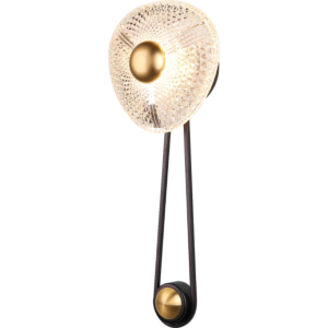 إبليك جداري مع 3 إضاءات 5 واط - أسود