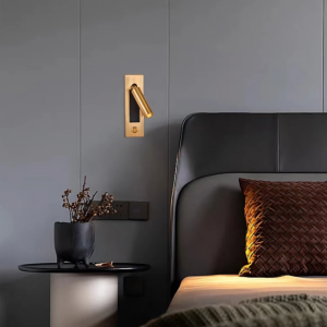 إبليك جداري مودرن 3 واط - ذهبي مع اصفر