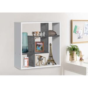 وحدة تخزين رفوف أرضية جدارية خشب ماليزي  ساكاي متعددة الإستخدام 