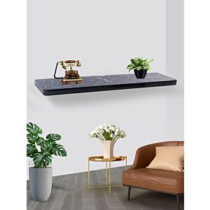 رف جداري رواندوس طول 120 سم لون رخامي غامق