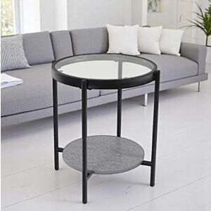 طاولة جانبية صولا - رمادي