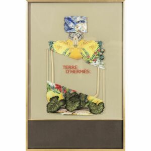 لوحة جدارية جلد وغراء ايرميس - متعدد الالوان