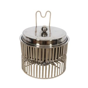 سخان طعام 2 لتر جريدلاين مع سخان ماء - شامبين ورمادي فاتح