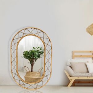 مرآة حائط اليكسال - اصفر