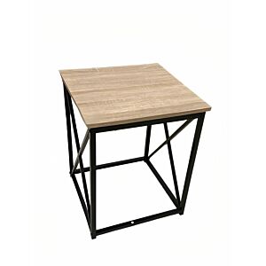 طاولة جانبية فيزا - بني