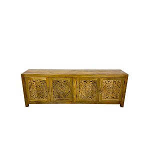 بوفيه هندي خشب طبيعي - خشبي