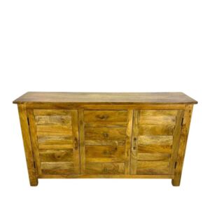 طاولة بوفيه هندي خشب طبيعي مينمار