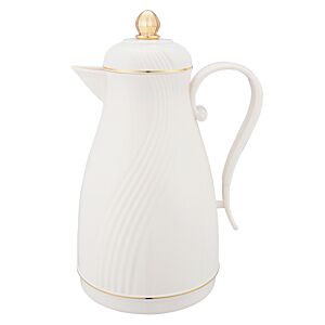 ترمس شاي  قهوة 1  لتر عاجي