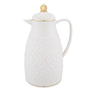 ترمس شاي  قهوة 1  لتر عاجي