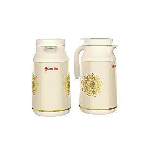 ترمس للشاي والقهوة رانج - كريمي وذهبي