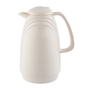 ترمس للشاي والقهوة 1 لتر مورنينج - عاجي