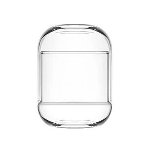 وعاء حلوى زجاجي 380 مل - شفاف